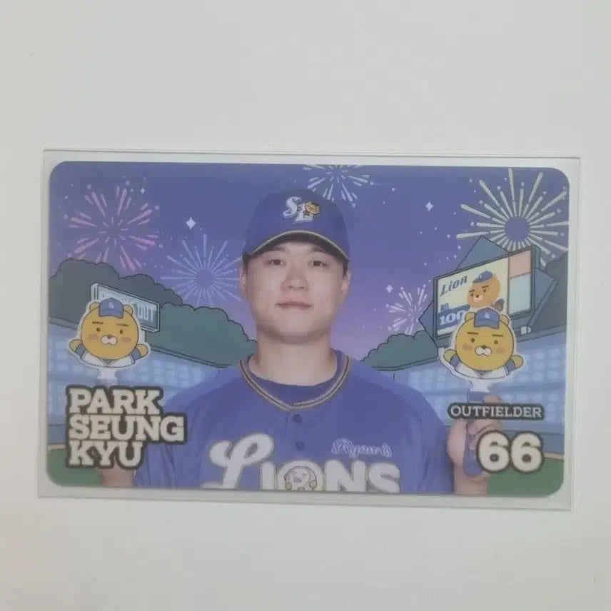 [BUNJANG] Samsung Lions Park Seung-gyu Ryan Photocard / 삼성 라이온즈 박승규 라이언 포카