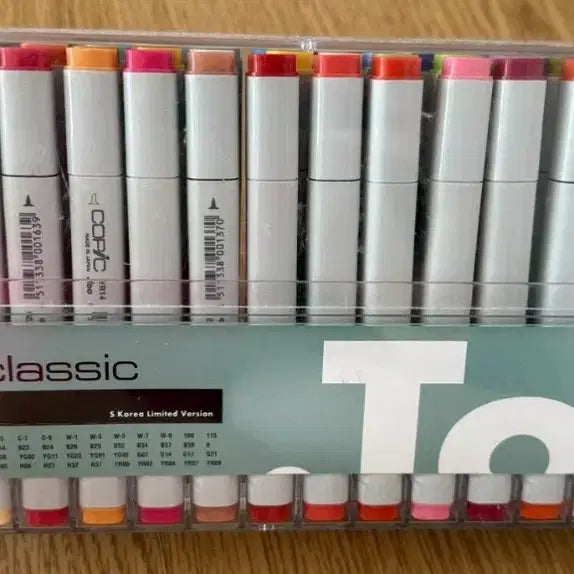 [BUNJANG] Copic Classic 72-Color Marker Set / 코픽 클래식 72색 마카 세트
