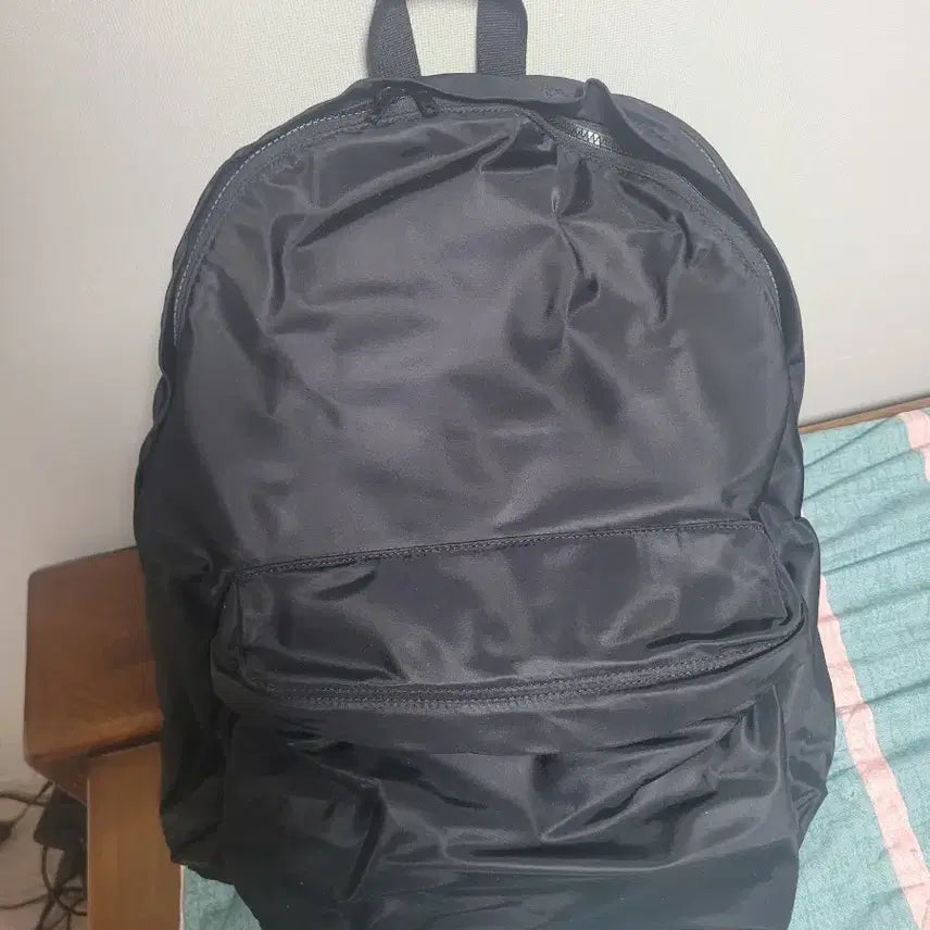 [BUNJANG] Juun.J Black Backpack / 준지 백팩