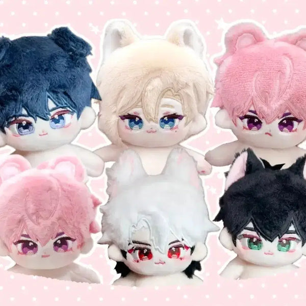 [BUNJANG] PLAVE Unofficial Dolls Bundle Set (Yejun, Noah, Bamby, Eunho, Hamin) / (비공식/원가이하) PLAVE 뿡레이브 예준,노아,밤비,은호,하민 일괄 판매