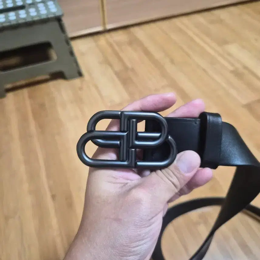 [BUNJANG] Balenciaga BB Large Belt Black / 발렌시아가 BB라지벨트 블랙