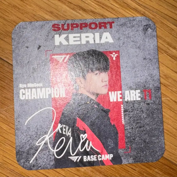 [BUNJANG] T1 Faker Keria Coaster / T1 티원 베캠 Keria 케리아 코스터