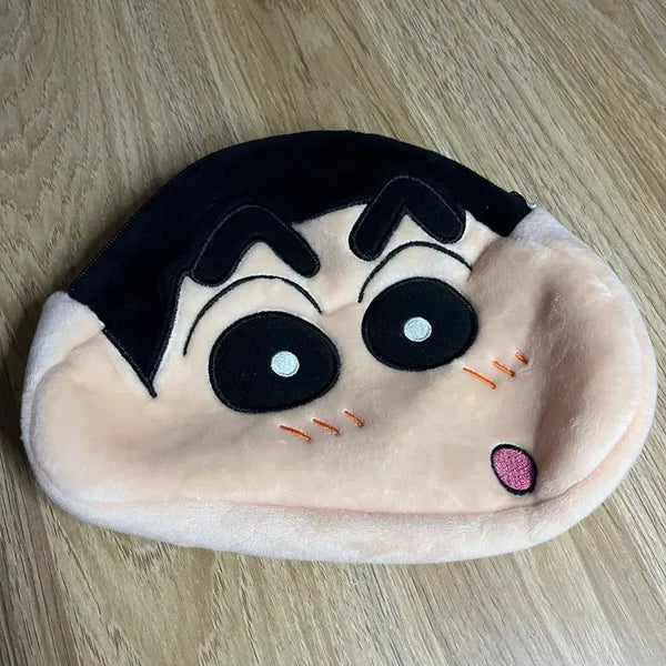 [BUNJANG] Crayon Shin-chan Face Pouch / 짱구 파우치