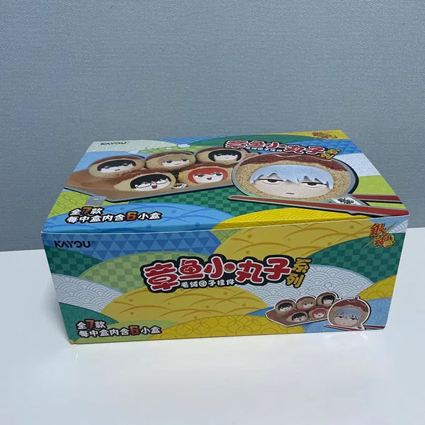 [BUNJANG] Gintama Takoyaki Plush Keychains Set (Opened, Full Box) / (풀박스,단순개봉) 은혼 타코야키 인형키링 타코야끼 긴토키 카구라 소고 히지카타 신파치 카츠라
