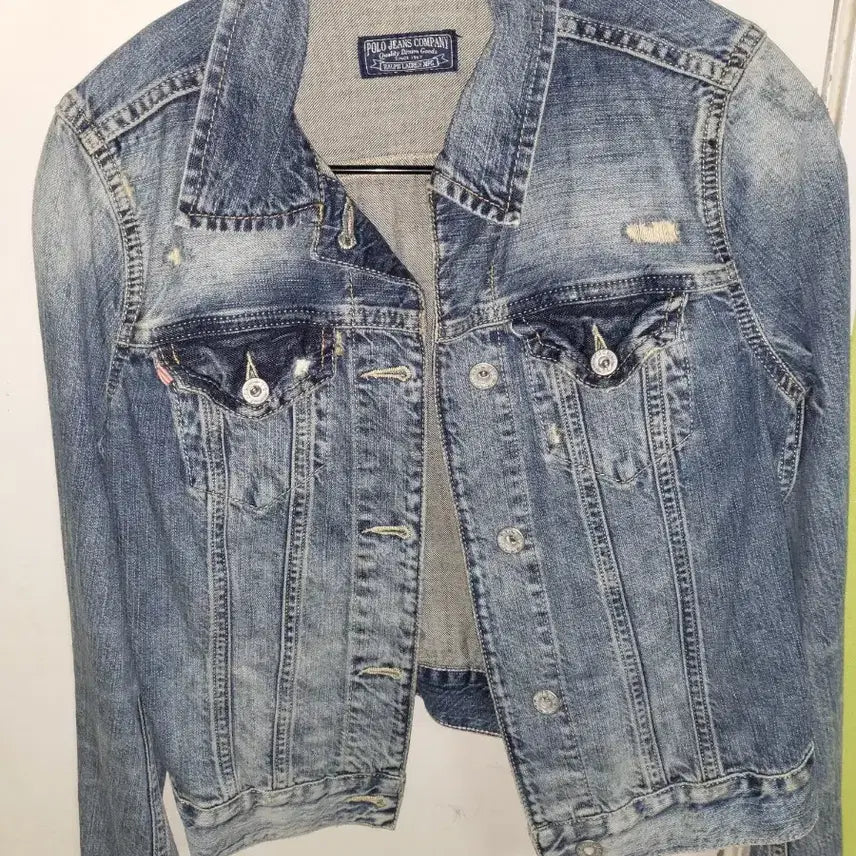 [BUNJANG] Polo Jeans Vintage Denim Jacket / (착샷O)폴로 폴로진스 빈티지 데님자켓 청자켓
