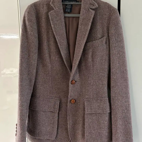 [BUNJANG] Ralph Lauren Wool Alpaca Blend Herringbone Jacket / 랄프로렌 울 알파카 블렌드 헤링본 자켓 2