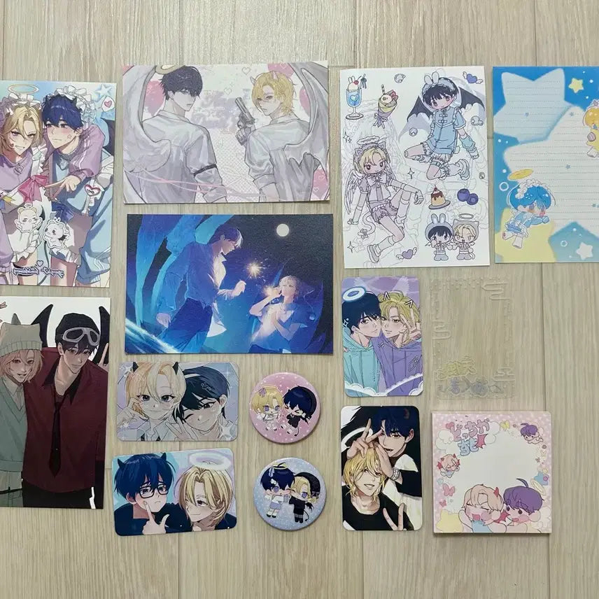 [BUNJANG] PLAVE Eldest Pair (Ahn/Noh) Event Cafe Unofficial Goods Bundle Set / 플레이브 맏형즈 맛탕즈 이벤트카페 비공굿 일괄