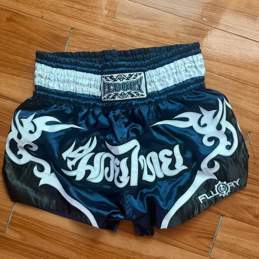 [BUNJANG] Flory Authentic Muay Thai Shorts Kickboxing Trunks / 플루어리 태국 정통 무에타이 쇼츠 킥복싱 트렁크 반바지 파이트쇼츠 mma