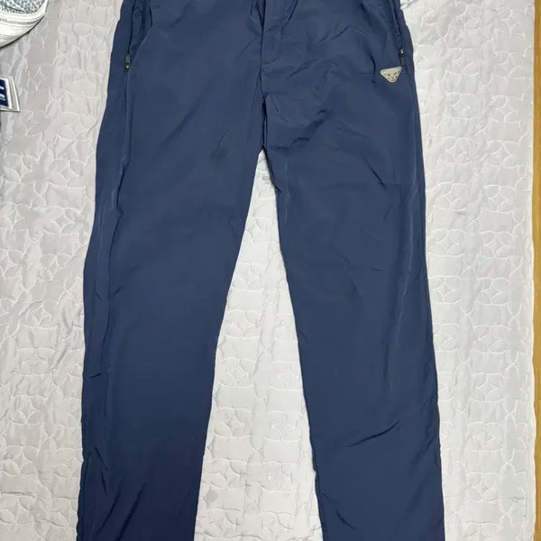 [BUNJANG] Dyanapfit Spanch Training Pants Navy / 다이너핏 스판츄리닝바지 네이비 팜