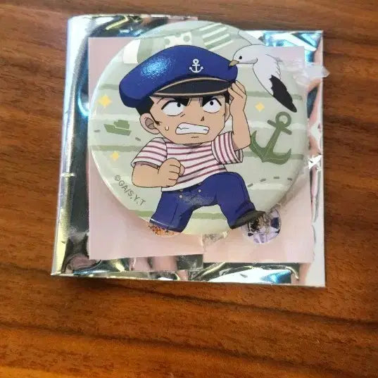 [BUNJANG] Detective Conan Cafe Badge Juro / 명탐정 코난 카페 뱃지 쥬고