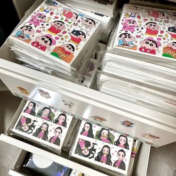 [BUNJANG] Anime Sticker Set (Various Designs) / 애니캐 인스 처분