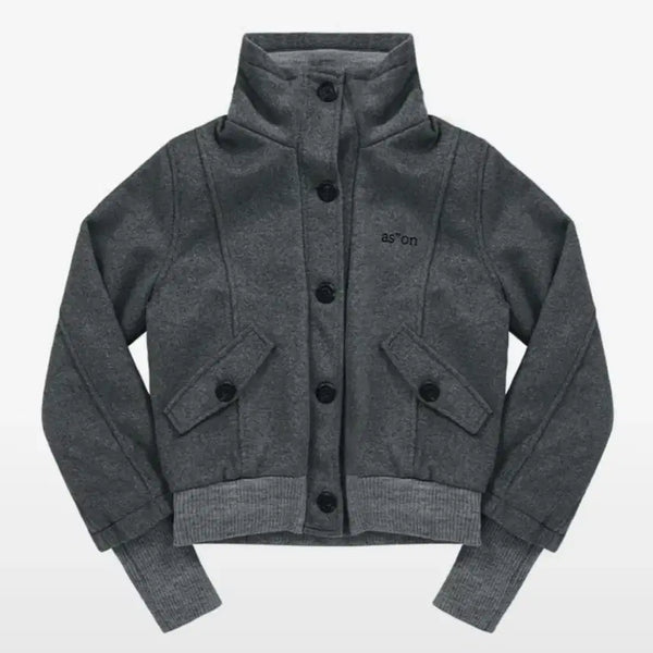 [BUNJANG] AZZURON Dumbo Wool Jacket / 애즈온 덤보 울 자켓
