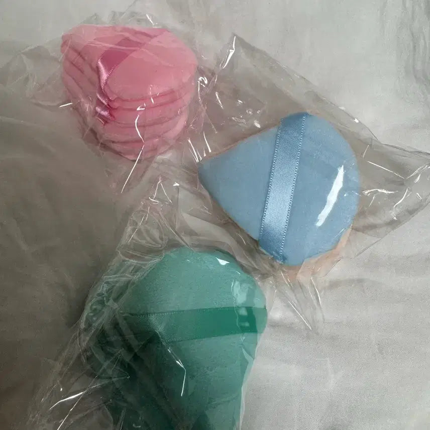 [BUNJANG] Microfiber Powder Puff Bundle Set / 극세사 퍼프 (일괄)