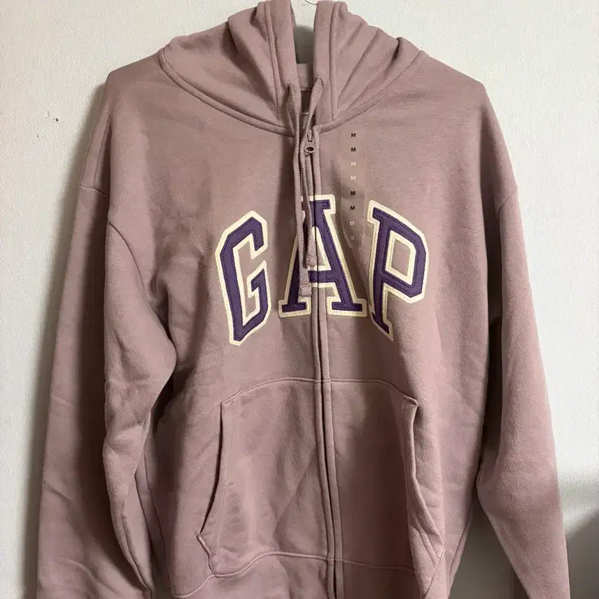 [BUNJANG] GAP Purple Hooded Zip-Up Hoodie (M) / 갭 후드집업 M 사이즈 퍼플