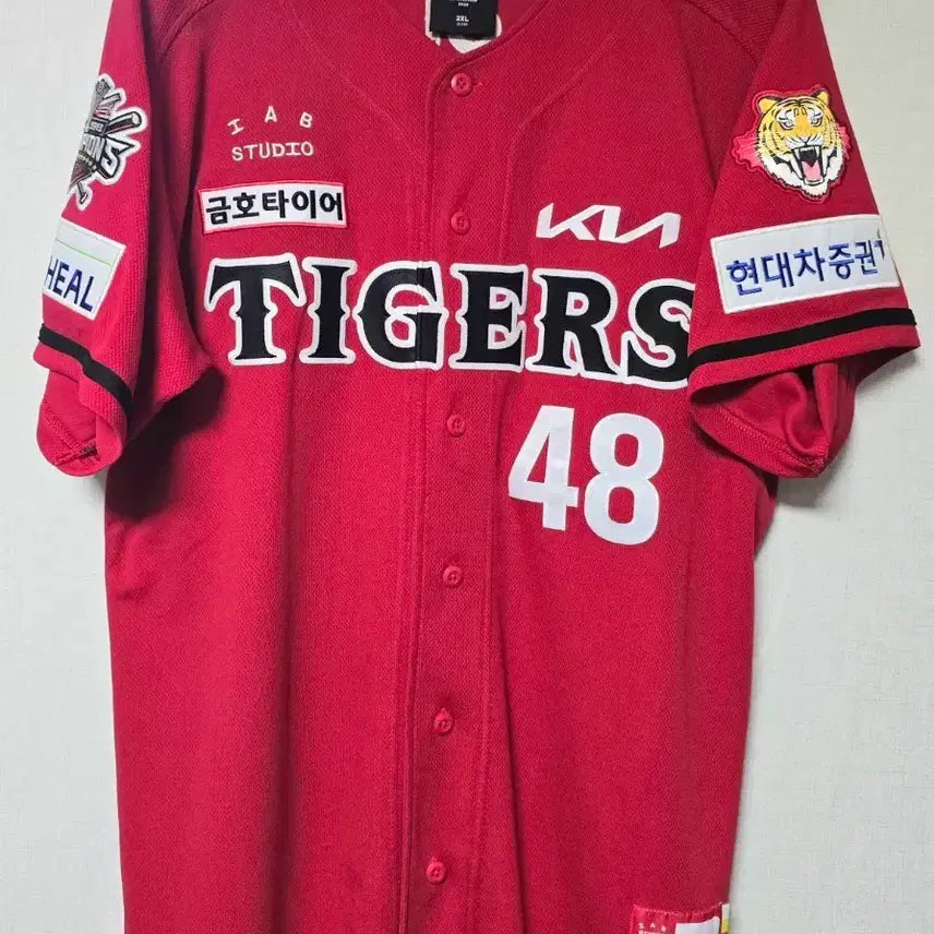 [BUNJANG] Kia Tigers 2009 Old Authentic Custom Jersey Lee Eui-lee Size 110 (2XL) / 기아 기아타이거즈 09올드 어센틱 이의리 자수마킹 110(2XL)판매
