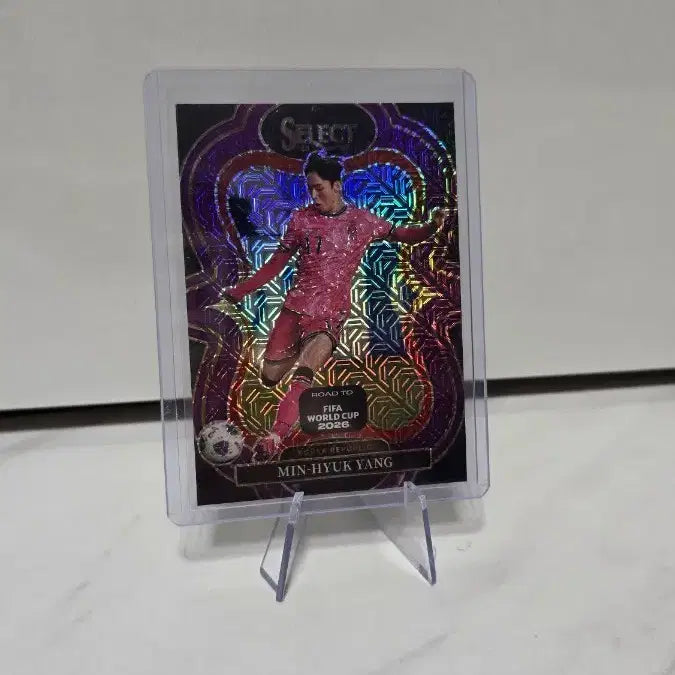[BUNJANG] Panini Select World Cup Yang Min-hyuk Purple Card / 파니니 셀렉트 월드컵 양민혁 퍼플
