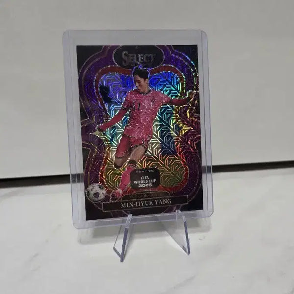 [BUNJANG] Panini Select World Cup Yang Min-hyuk Purple Card / 파니니 셀렉트 월드컵 양민혁 퍼플