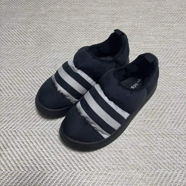 [BUNJANG] Adidas Furrylette Core Black Slides / 아디다스 퍼피렛 코어 블랙