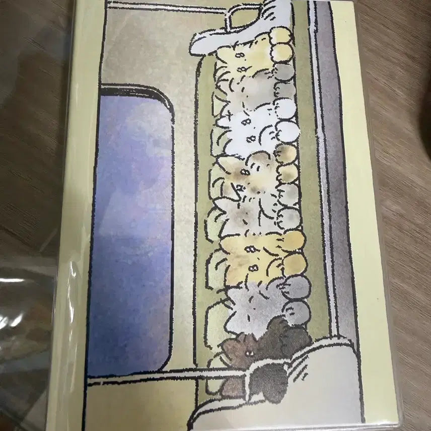 [BUNJANG] Light Friends Subway Cat Notebook / 원가) 가벼운친구들 지하철 고양이 노트