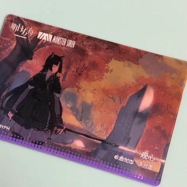 [BUNJANG] Arknights Saga Lenticular Photocard / 명일방주 사가 렌티큘러 포토카드