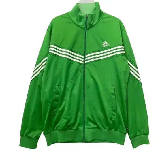 [BUNJANG] Adidas 3-Stripes Track Top - Green / 아디다스 삼선 트랙탑 그린