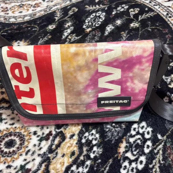 [BUNJANG] Freitag F50 Hi Five Print Pink / 프라이탁 하이파이브오 전사 핑크