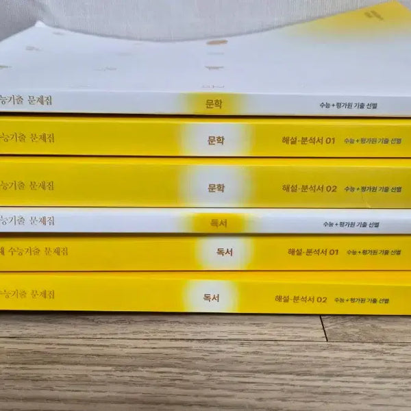 [BUNJANG] Sidae Injae CSAT Reading & Literature Practice Books Set / 시대인재 수능기출 독서 문학 문제집 해설서 세트
