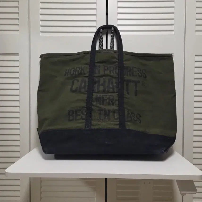 [BUNJANG] Carhartt WIP Canvas Tote Bag / 칼하트 wip 캔버스토트백 보부상가방