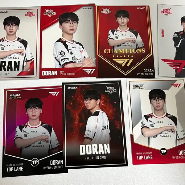 [BUNJANG] Bault T1 Doran Photocard Bundle Set / Bault T1 Doran 포토카드 7종 일괄