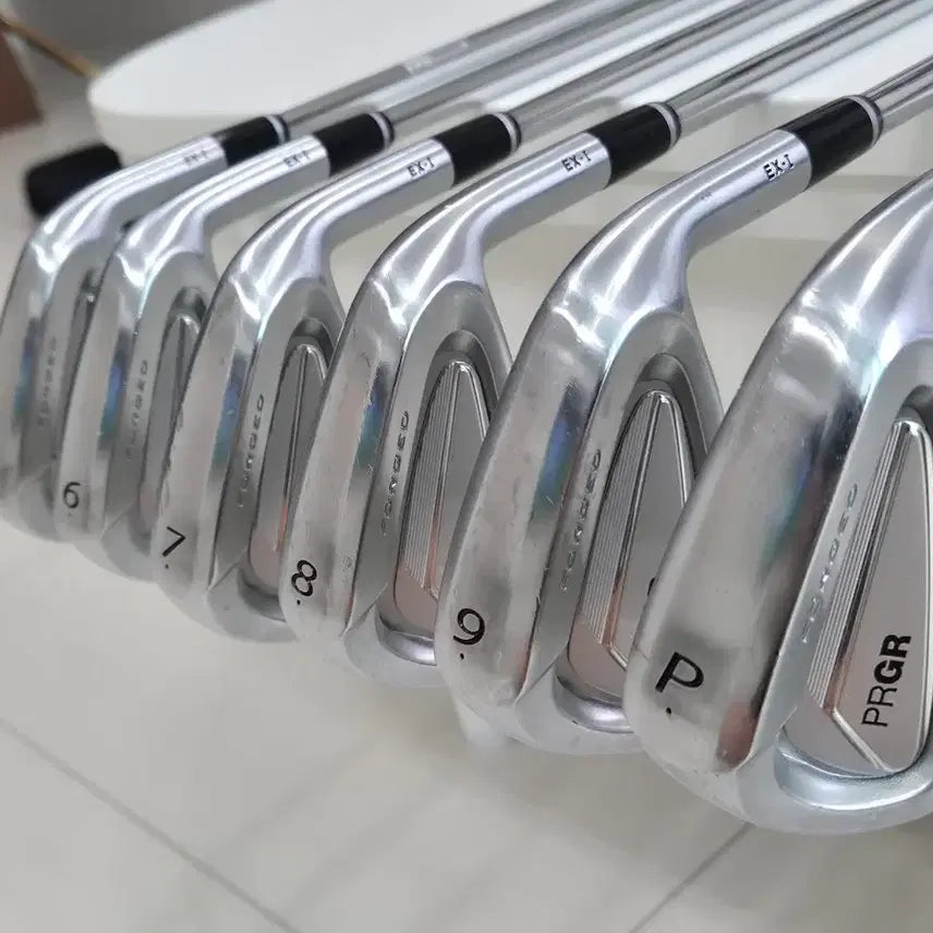 [BUNJANG] PRGR EX-1 Iron Set (5-PW) / PRGR EX-1 아이언 5번~P  세트