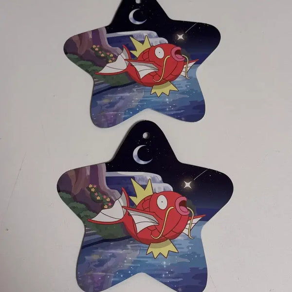[BUNJANG] Pokemon Pop-up Store Starlight Paradise Mureungdowon Magikarp Star Wish Paper / 포켓몬 팝업 잠실 별빛낙원 무릉도원 잉어킹 별모양 소원종이