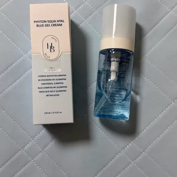 [BUNJANG] Hevblue Python Squa Hyal Blue Gel Cream 110ml / 헤브블루 피톤 스쿠아 히알 블루 젤 크림 110ml