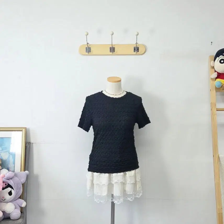 [BUNJANG] Vintage GUESS Black Cloud Style T-Shirt / 빈티지 만원샵 GUESS 블랙 구름st 반팔 티셔츠