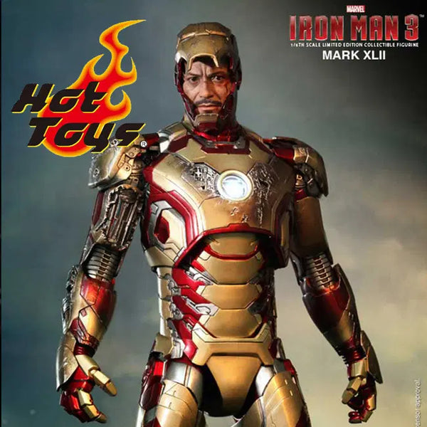 [BUNJANG] Hot Toys Iron Man Mark 42 Diecast 1/6 Scale Figure / 핫토이 아이언맨3 마크42 다이캐스트 12인치 피규어
