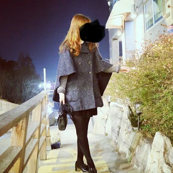 [BUNJANG] Plastic Island Scape Coat / 플라스틱아일랜드 스케이프 코트
