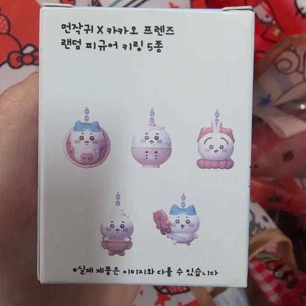 [BUNJANG] Munjakwi x Kakao Friends Collaboration Random Figure Keyring / 먼작귀 X 카카오프렌즈 랜덤 피규어 키링