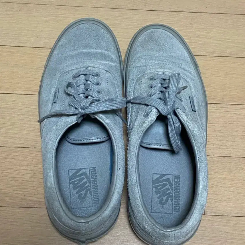 [BUNJANG] Vans x Neighborhood Era 95 DX Grey Shoes / 반스 x 네이버후드 에라 95 DX 그레이 275 size