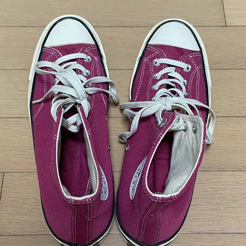 [BUNJANG] Canvas High Burgundy 280 / 캔버스하이 버건디 280 size