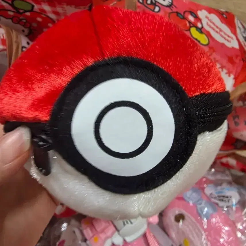 [BUNJANG] Pokemon Poke Ball Pouch with Pikachu Keychain / 포켓몬 몬스터볼 파우치 피카츄 키링