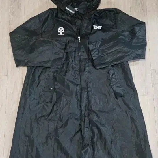 [BUNJANG] PXG Golf Long Raincoat Black / PXG 골프 롱 레인코트 블랙 100~110. 가슴단면 62 총장103