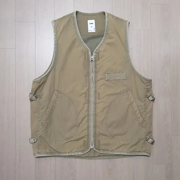 [BUNJANG] Blindfiles In The Wind Vest Olive / [1] 블라인드파일즈 인더윈드 베스트 올리브