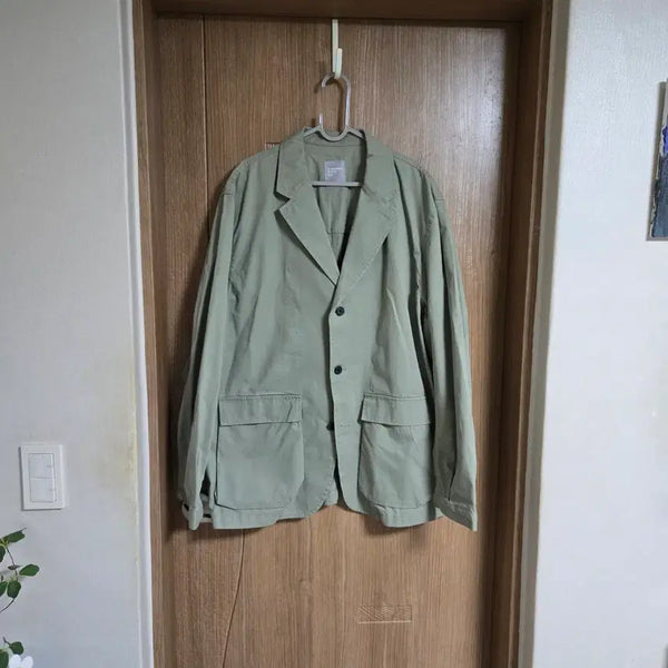 [BUNJANG] 8seconds 3-Button Cotton Setup Khaki / 에잇세컨즈 3버튼 셋업