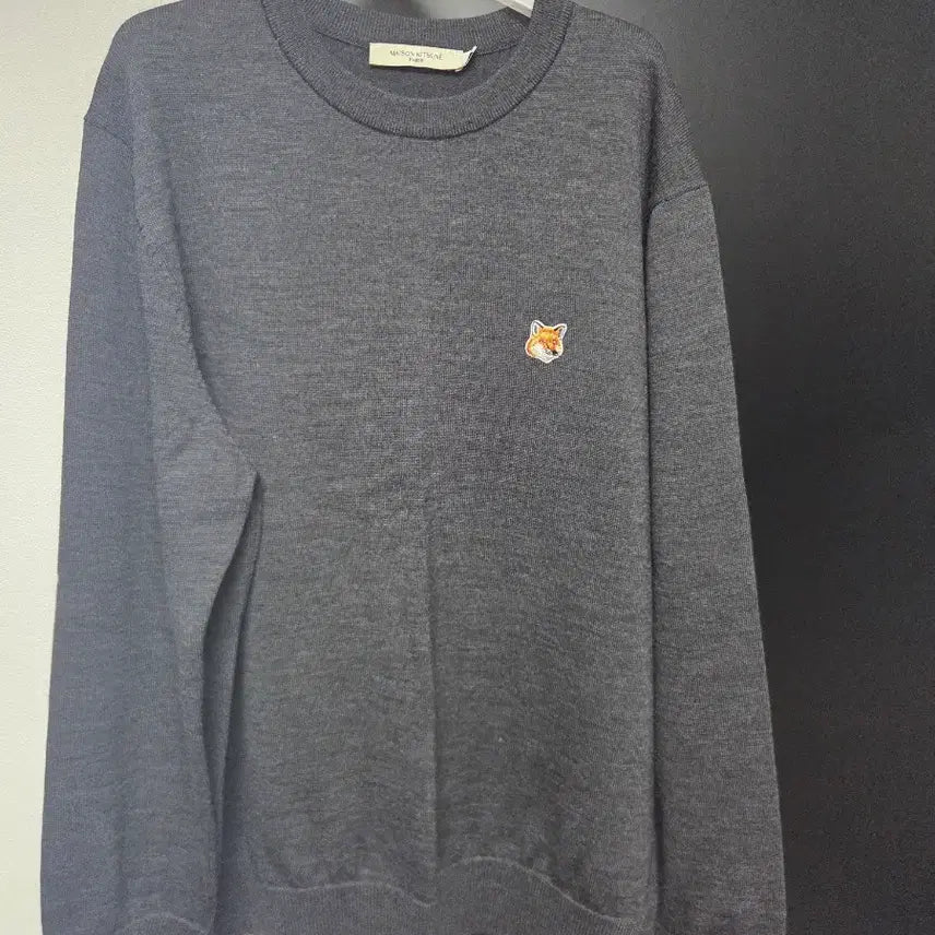 [BUNJANG] Maison Kitsuné Fox Head Logo Knit XL / 메종키츠네 니트