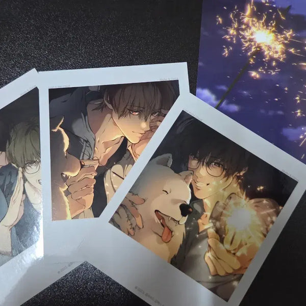 [BUNJANG] BL Webtoon 'Cloud' Polaroid Style Pack Set / BL웹툰 '클라우드' 폴라로이드 스타일 팩 세트 판매