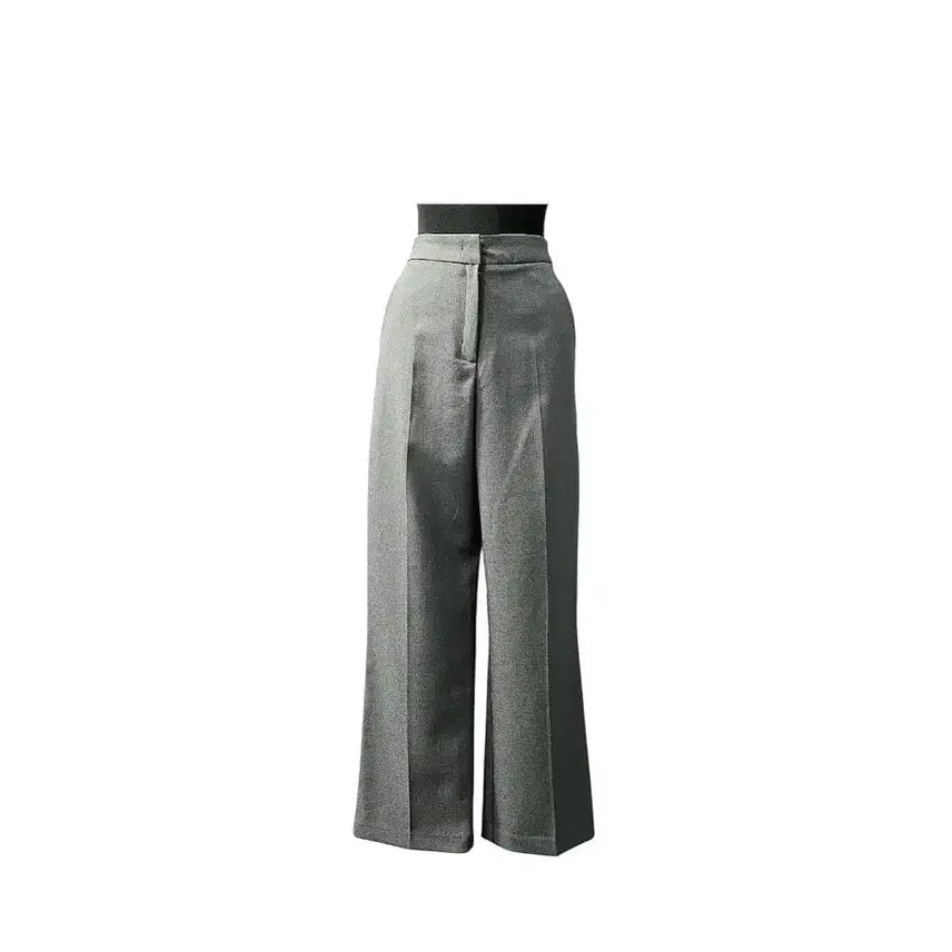 [BUNJANG] ODS High-Waist Semi-Wide Slacks / ODS 스판  하이웨스트세미와이드 슬랙스