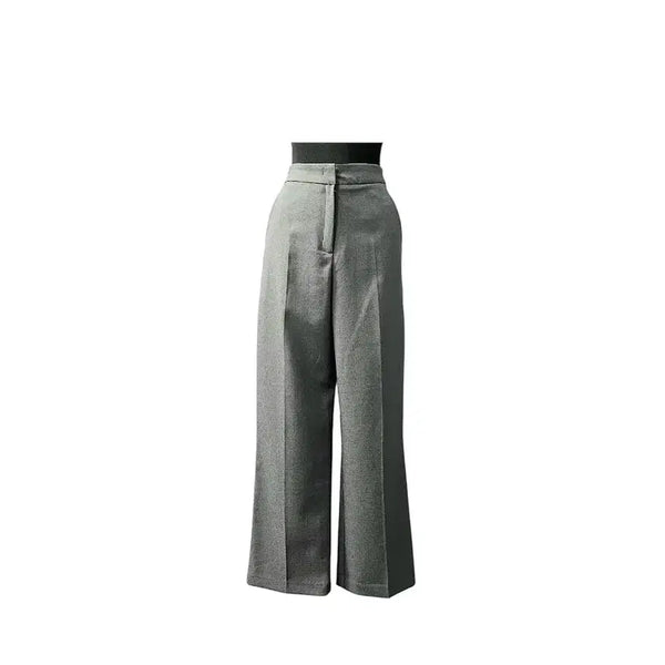 [BUNJANG] ODS High-Waist Semi-Wide Slacks / ODS 스판  하이웨스트세미와이드 슬랙스