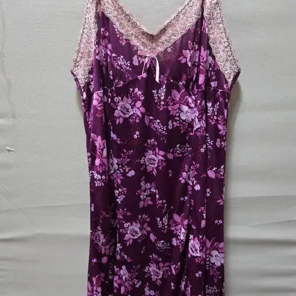 [BUNJANG] Flower Pattern Slip Dress Size 95 / 슬립95