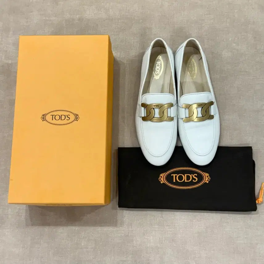 [BUNJANG] TOD'S Kate Loafers White EU35.5 / TOD'S 토즈 케이트 로퍼 EU35.5 새상품급