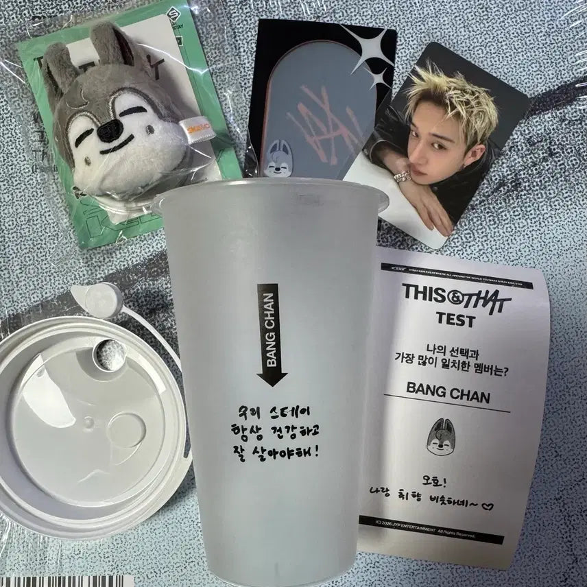[BUNJANG] Stray Kids Bang Chan THIS&THAT 2nd Week Popup Set / 스키즈 스트레이키즈 디스앤댓 2주차 팝업 방찬 세트