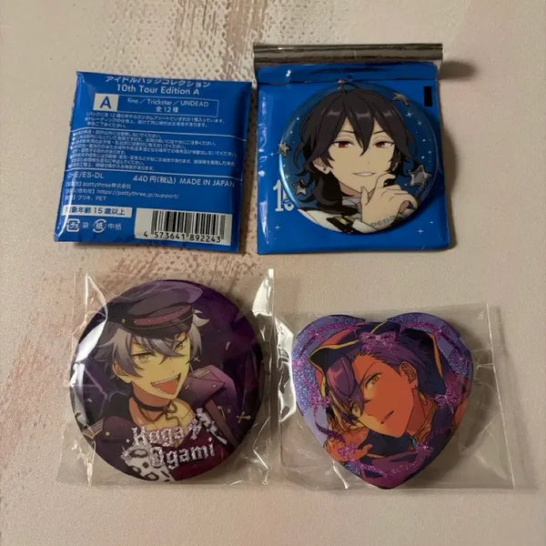 [BUNJANG] Ensemble Stars! 10th Anniversary Dream Live Can Badge - Rei (2 pcs) / 앙상블스타즈 10주년 드림라 캔뱃지 레이